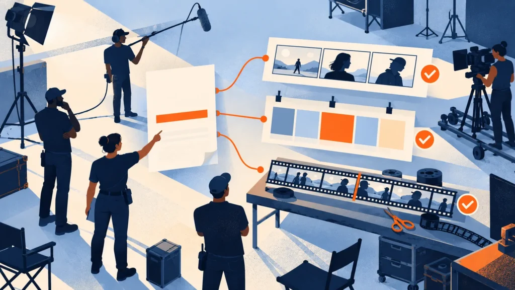 Tracing a Script Revision Through Shots, Schedule and Edit