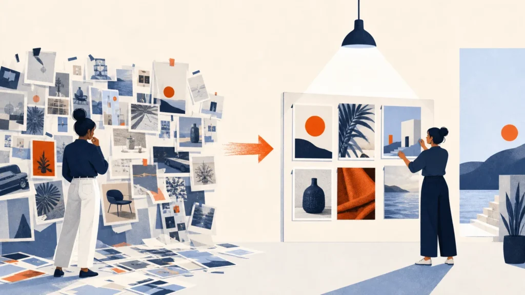 Moodboards That Argue for One Creative Possibility