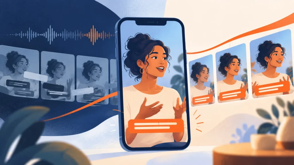 Readable Captions and Text on Short Canva Videos
