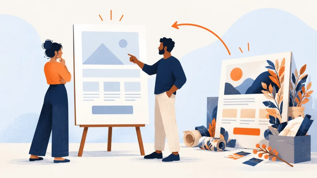 Message First: Checking a Design Before Adding Decoration