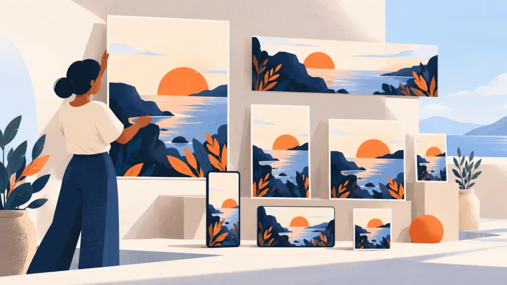 One Campaign, Many Formats: Resizing Without Losing the Message
