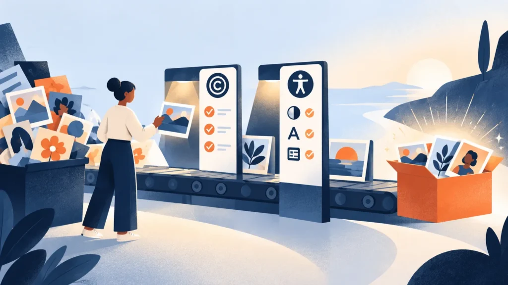 Image Rights and Accessibility Checks Before a Canva Design Ships