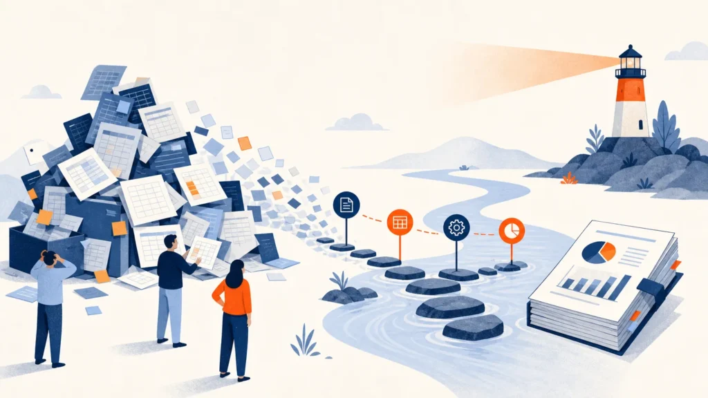 Turn a Pile of Spreadsheets Into a Traceable Data Trail